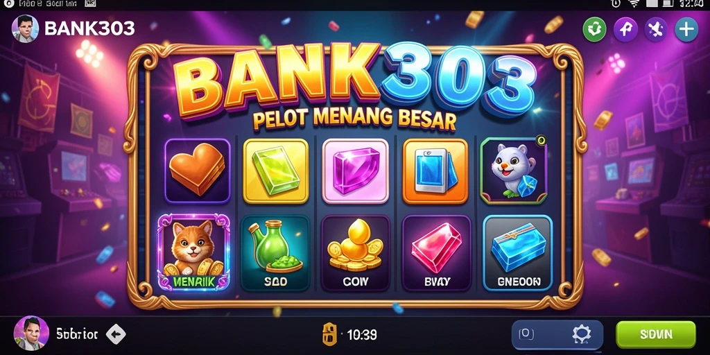 Gameplay seru BANK303 dengan beragam mesin Slot yang menarik.