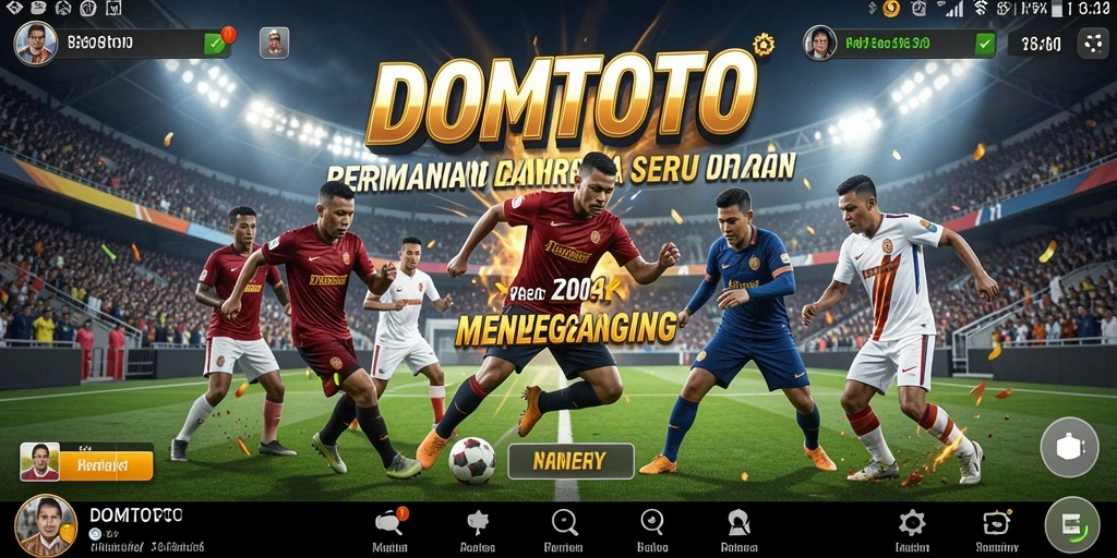 Gameplay seru dan mendebarkan dalam DOMTOTO.
