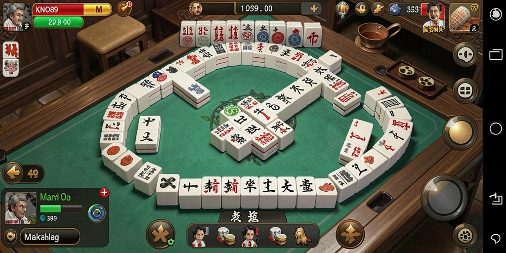 Gameplay KNO89 menunjukkan keseruan bermain Mahjong dengan berbagai tantangan.
