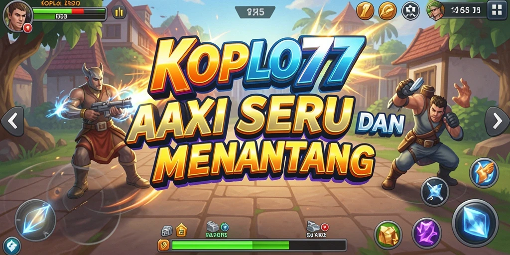 Gameplay mendebarkan dan aksi yang menantang di KOPLO77.