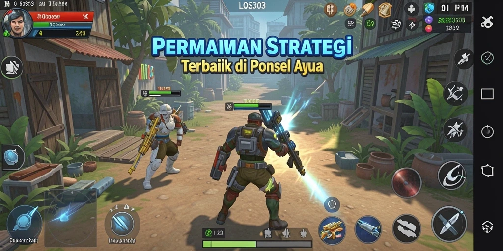 Screenshot gameplay LOS303 menampilkan strategi dan pertempuran yang epik.