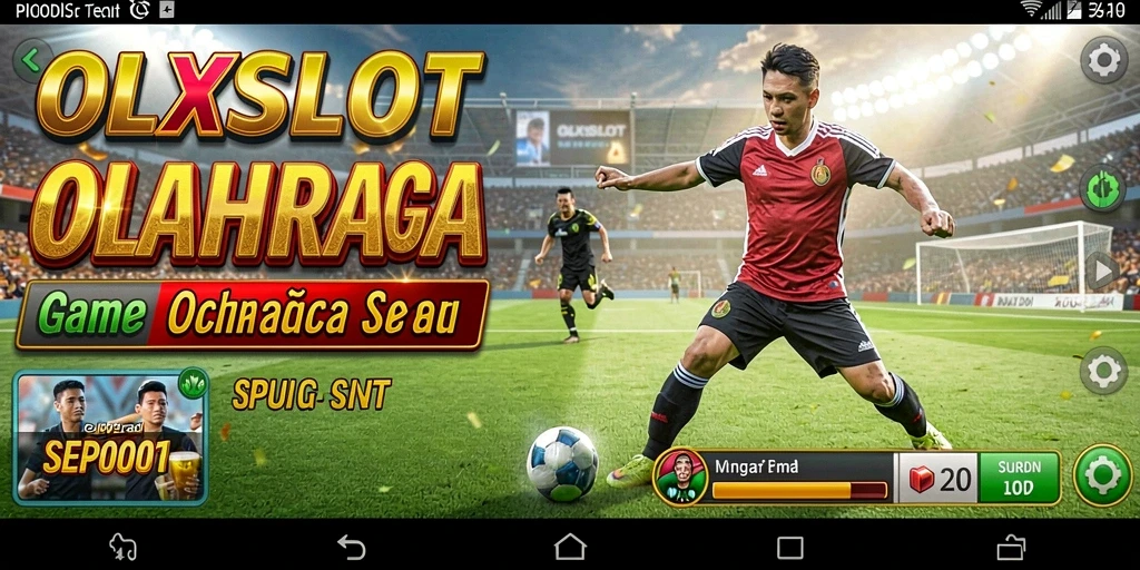 Screenshot gameplay OLXSLOT yang menunjukkan aksi olahraga seru.