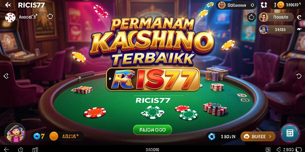 Tampilan mengesankan dari gameplay Kasino di RICIS77.