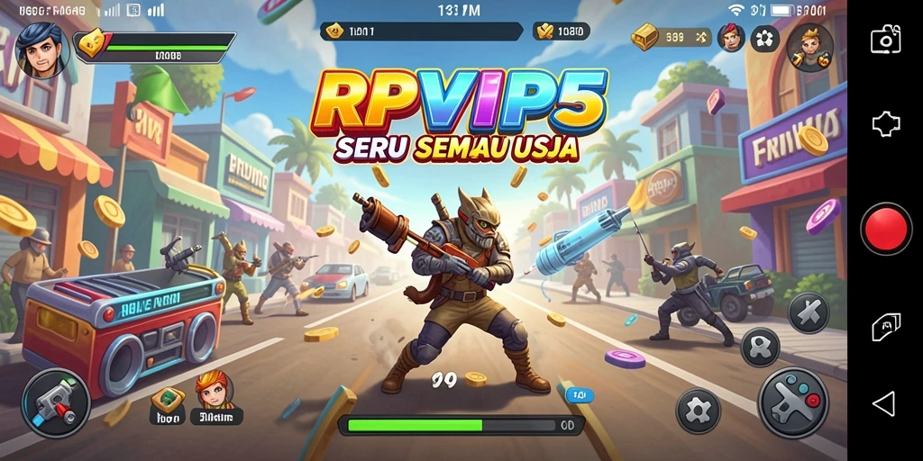Tampilan gameplay RPVIP5 yang penuh aksi dan seru.