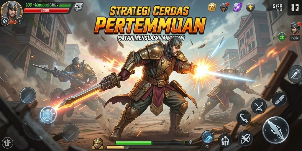 Tangkapan layar gameplay S13 menampilkan aksi pertempuran mendebarkan.